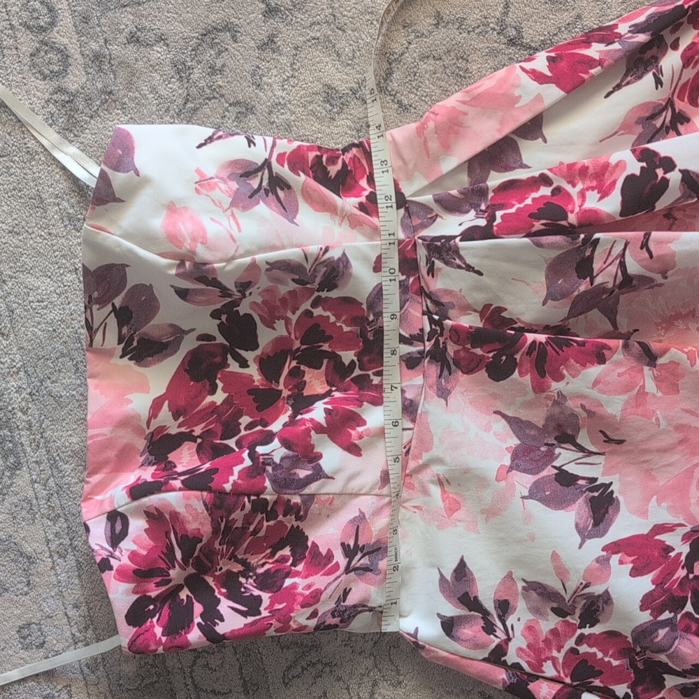 WHBM Floral Dress 8 - Picture 12 of 14